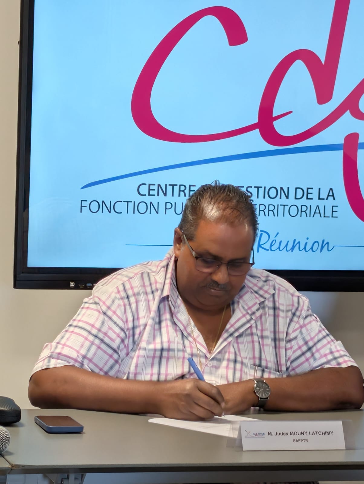 Élections du 10 décembre 2026 : le SAFPTR signe le protocole pré-électoral au CDG !