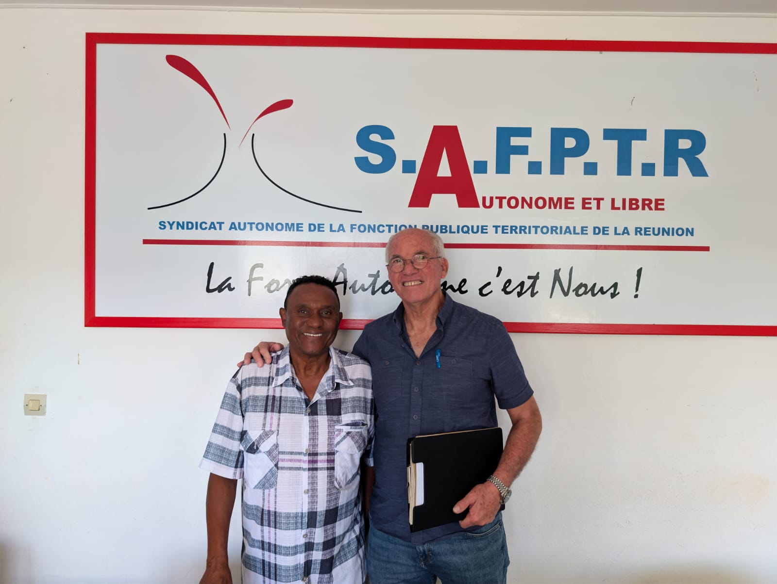 Élections du CST au Port : Gino Pothin et Patrick Selly-Frontin portent la voix du SAFPTR