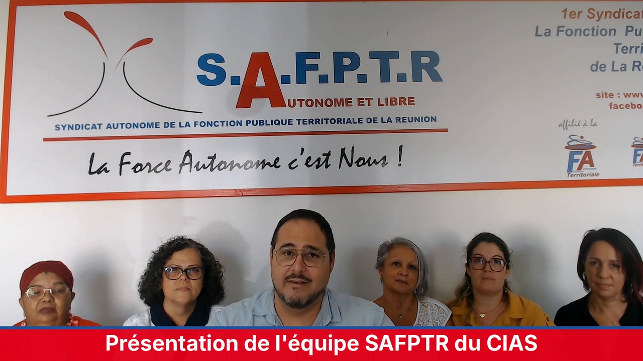 Élections professionnelles au CIAS : Choisissez une équipe de proximité, libre et déterminée avec le SAFPTR !